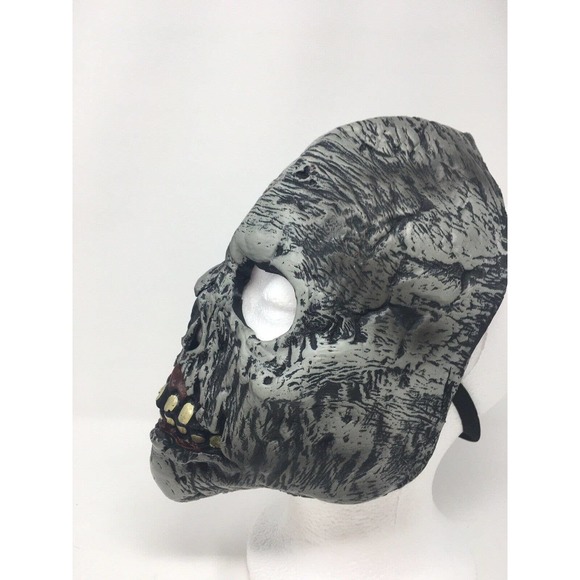 California Costume Collections Inc. Zombie Skeleton Bloody Horror Face Mask - Picture 3 of 12